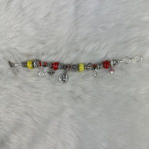 Willabee and Ward Monthly Charm Bracelet June Summer Watermelon Ladybug